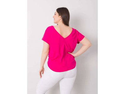 pol pl Fuksjowy t shirt plus size Beverly 361526 1