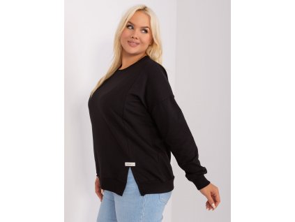 pol pl Hurt Czarna damska bluzka plus size z bawelny 402958 1