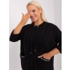 pol pl Hurt Czarna luzna bluzka plus size z kieszeniami 405576 4