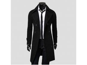 Mens Trench Coat 2017 New Fashion Designer Men Long Coat Autumn Winter Double breasted Windproof Slim1