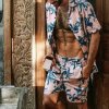 Pánská letní košile v havajském stylu na knoflíky