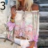 Dámské letní halenka v boho stylu ve více variantách - až 3XL