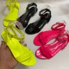 Letní módní dámské sandály s páskem