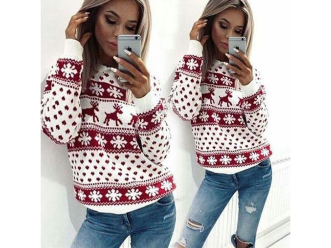 Krásny vianočný sveter