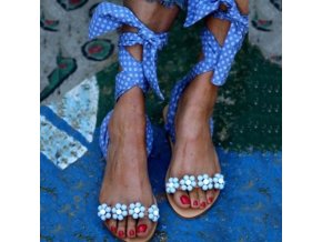 Luxusné sandále na zaväzovanie - 6 farieb
