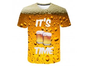 Pánske tričko '' je čas na pivo ''