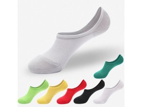 Tři páry dámských kotníčkových ponožek (Barva Šedá)