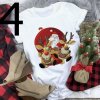 Dámske bavlnené vianočné tričko - veľa motívov až 3XL