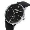 2017 Watches Men Luxury Brand Skmei Genuine Leather Strap Wristwatches Men Casual Watch Fashion Casual Quartz