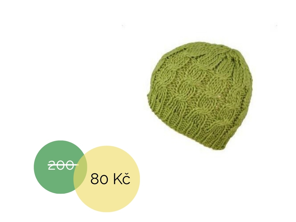 Čepice zelená