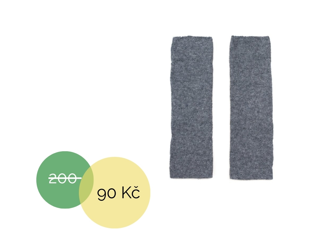 Rukavice návleky šedé