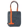 filcova taska pres rameno oranzova designovy kousek