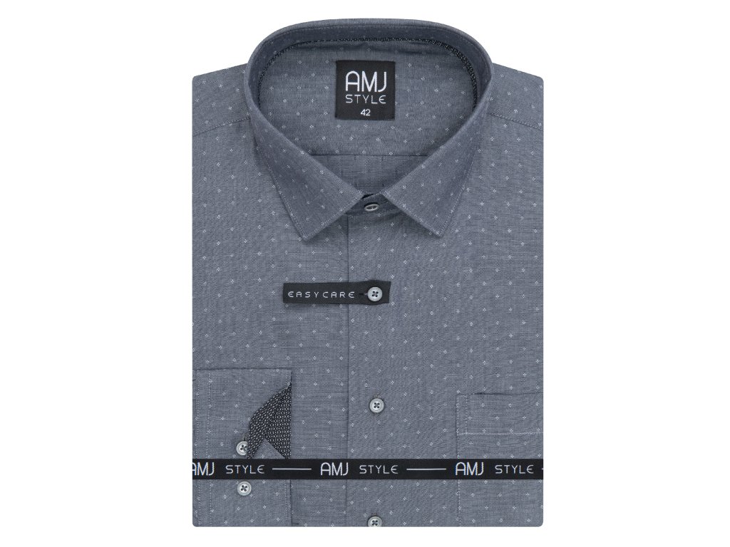 Pánská košile dlouhý rukáv AMJ VDR 1346 Classic Style Velikost: 53/54