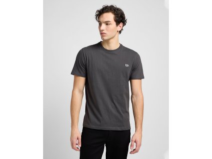 Pánské tričko LEE L60UFQON 112113584 SS PATCH LOGO TEE Washed Black