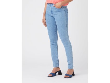 Dámské džíny WRANGLER W27HXR414 HIGH RISE SKINNY Cali Blue