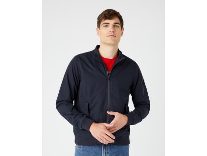 Pánská bunda WRANGLER W4F86PXAE HARRINGTON JKT Dark Blue