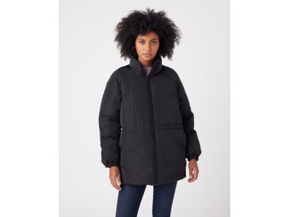 Dámská zimní bunda WRANGLER W4T6YJ100 RAGLAN SLEEVE Puffer Black