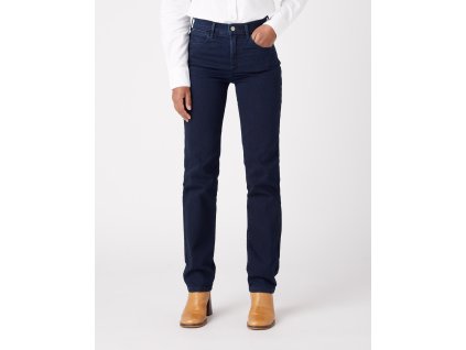 Dámské džíny WRANGLER W26RQC388 112320016 STRAIGHT Blue Black