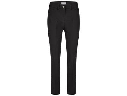 Dámské kalhoty ANNA MONTANA 1240 Angelika Slim Fit Basel 1 Schwarz