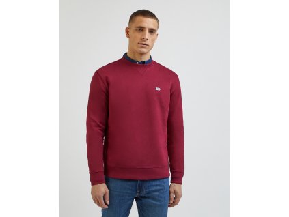 Pánská mikina LEE L81IRFA84 112341661 LEE PATCH CREW SWS Port