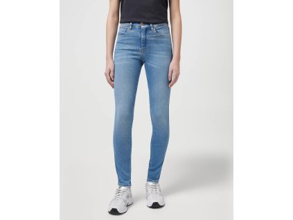 Dámské džíny WRANGLER W27HME393 112342896 HIGH SKINNY Blue Love