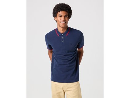 Pánská POLOKOŠILE WRANGLER 112350403 POLO SHIRT Navy