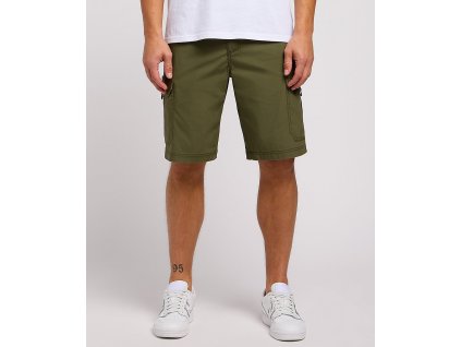 Pánské šortky LEE 112351142 XM CROSSROAD CARGO SHORT Olive Night