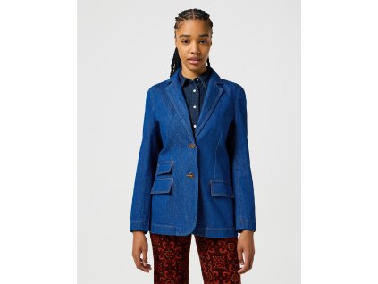 Dámské džínové sako WRANGLER 112356492 BLAZER JACKET Unworn