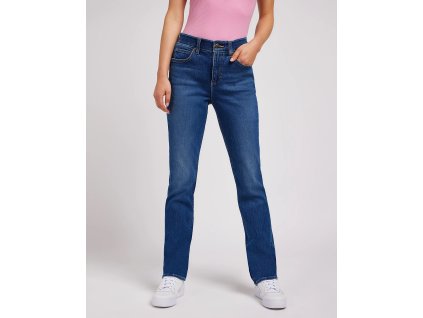Dámské džíny LEE 112350786 ULC STRAIGHT Cobalt Sheen