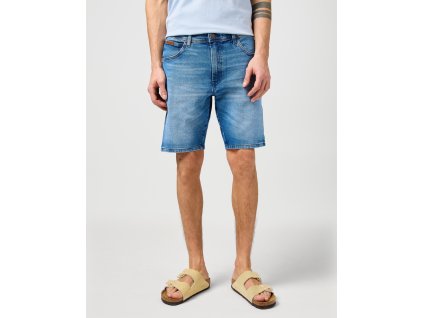 Pánské džínové šortky WRANGLER 112362505 TEXAS SHORTS Prairie Rose