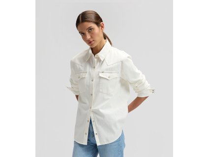 Dámská džínová košile LEE 112376970 REGULAR WESTERN SHIRT Winter Light