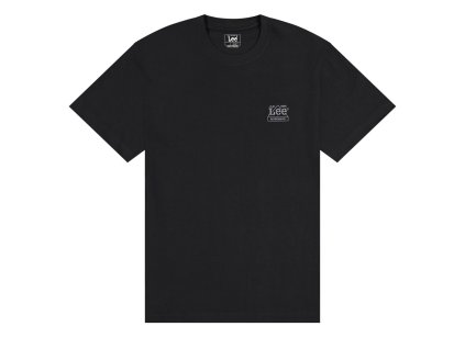 Pánské tričko LEE 112378772 WORKWEAR ESS TEE Black