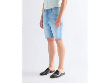 Pánské džínové šortky WRANGLER 112378706 TEXAS SHORTS Light Wash