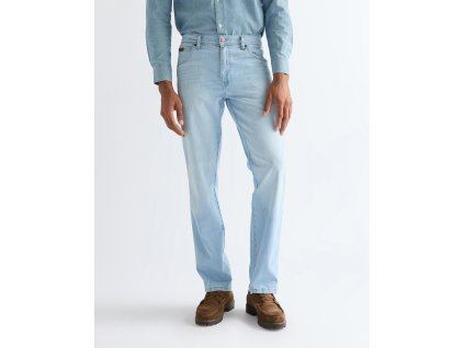 Pánské džíny WRANGLER 112377807 TEXAS STRETCH Bleach