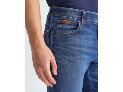 Pánské džíny WRANGLER 112378854 TEXAS SLIM Blue Jam