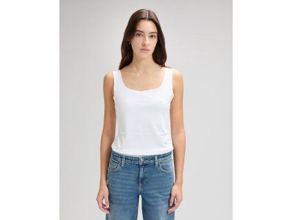 Dámské tílko LEE 112377000 SQUARE NECK TANK Bright White