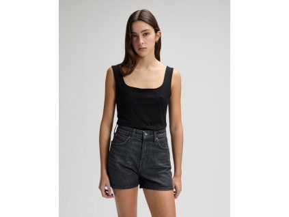 Dámské tílko LEE 112376997 SQUARE NECK TANK Black