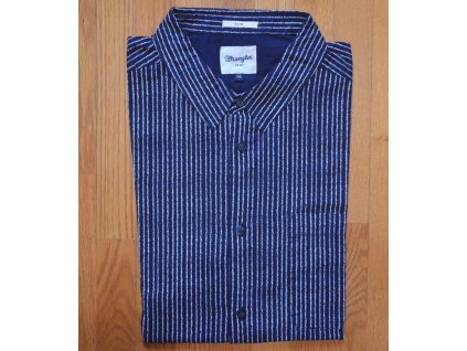 Košile WRANGLER W59096S9I Medieval Blue
