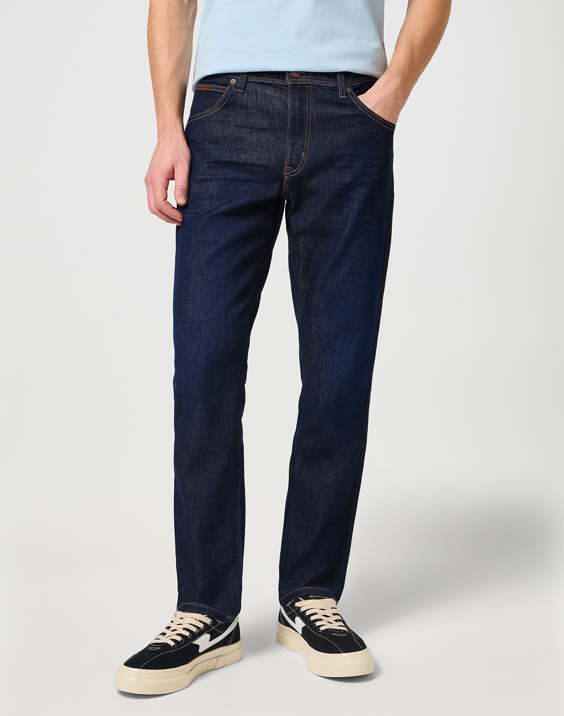 Pánské džíny WRANGLER W12SAO990 112126502 TEXAS SLIM Lucky Star Velikost Pas/Délka: 30/30