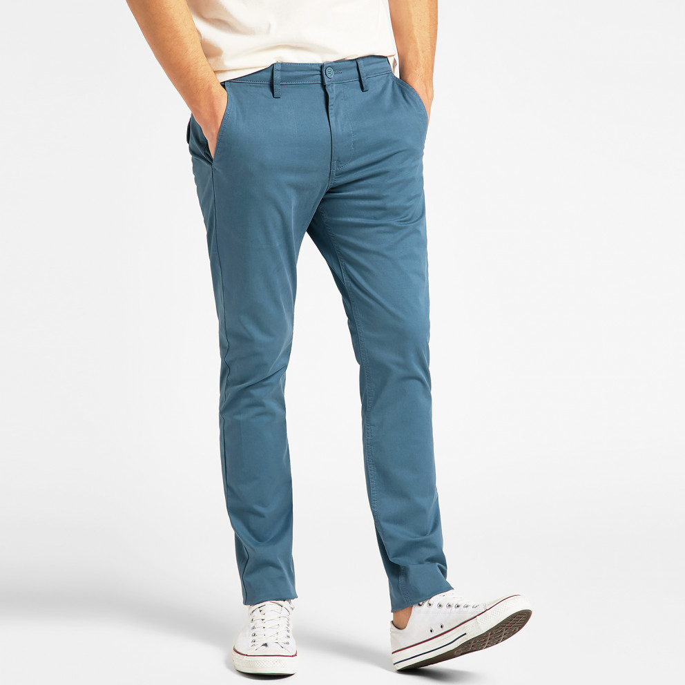 Pánské kalhoty LEE L768LA53 SLIM CHINO Indian Teal Velikost Pas/Délka: 34/34