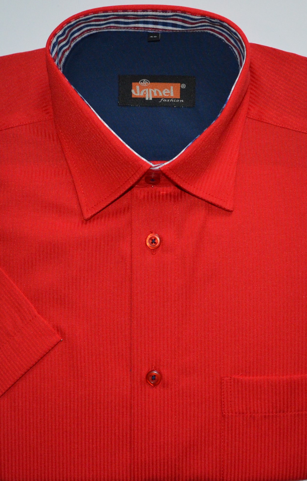 Pánská košile krátký rukáv Jamel Fashion 502 307/33 Velikost: 40