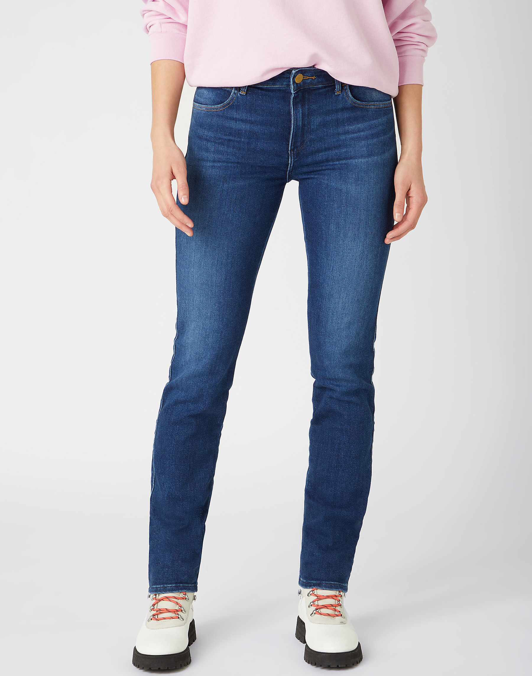 Dámské džíny WRANGLER W28LZM23Z SLIM STRETCH Authentic Love Velikost Pas/Délka: 34/34