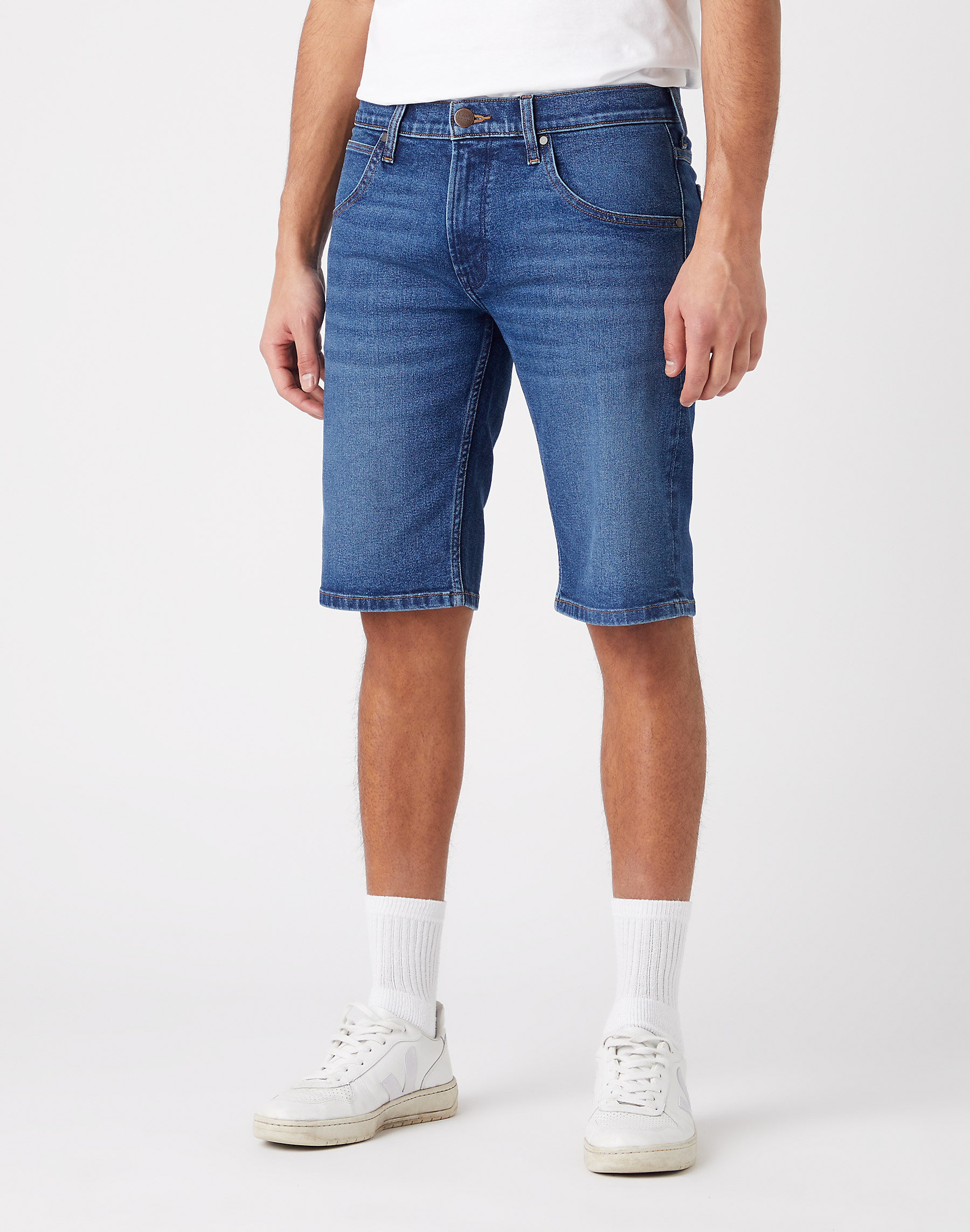 Pánské džínové šortky WRANGLER W15VYL31Q COLTON SHORTS Blue Arcade Velikost: 32