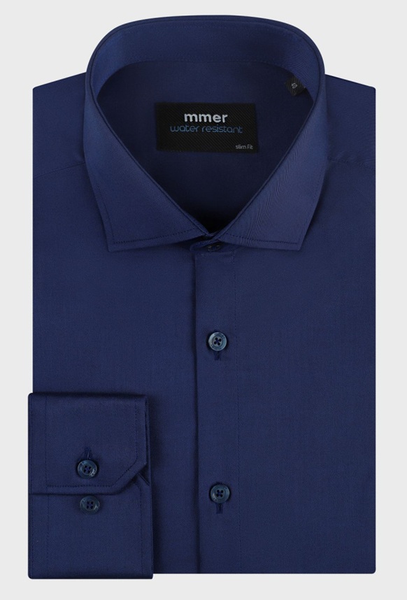 Pánská košile dlouhý rukáv MMER C309DSA Slim Fit Velikost: 40