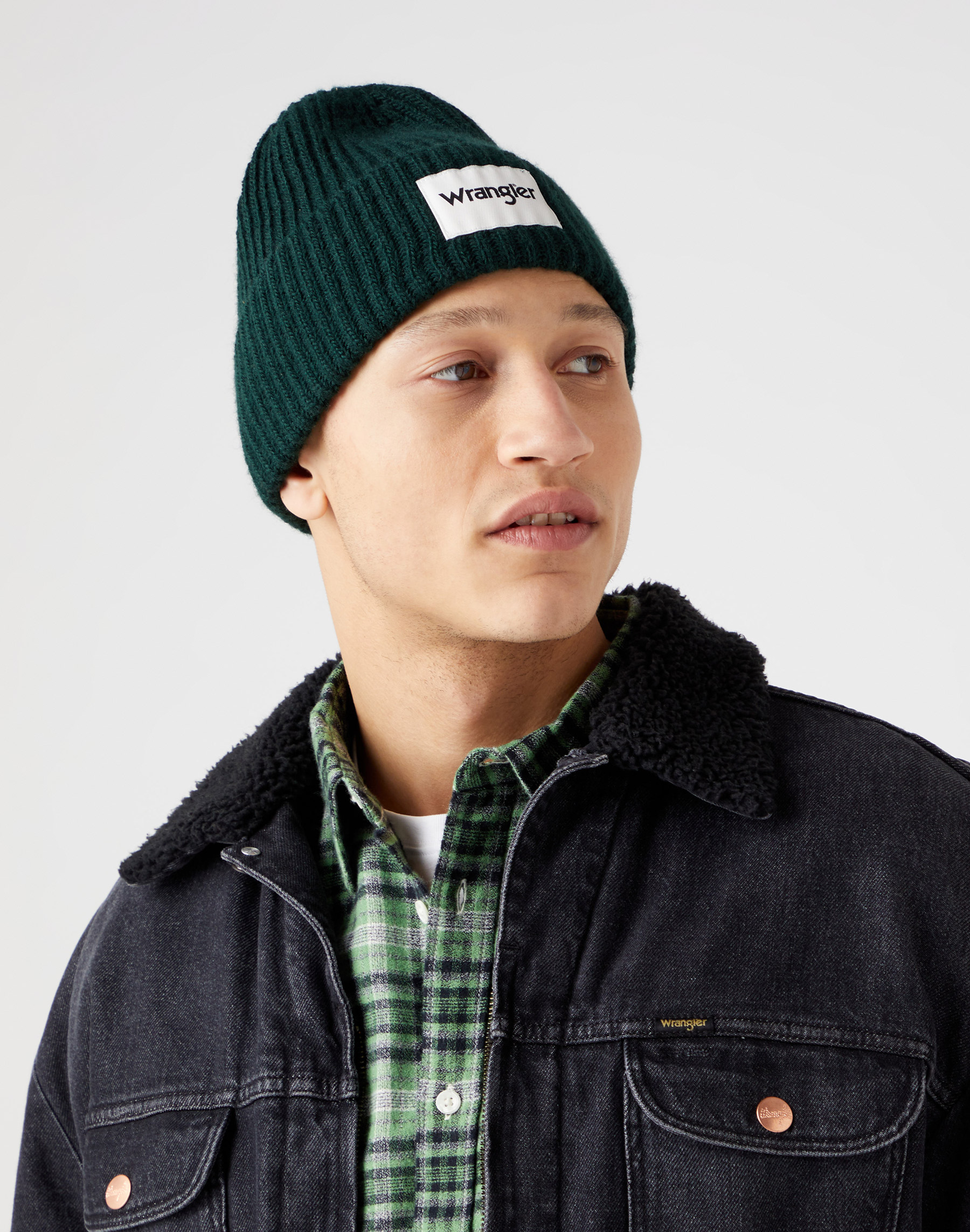 Čepice WRANGLER W0W2UHG49 RIB BEANIE Sycamore Green Univerzální velikost: jedna velikost