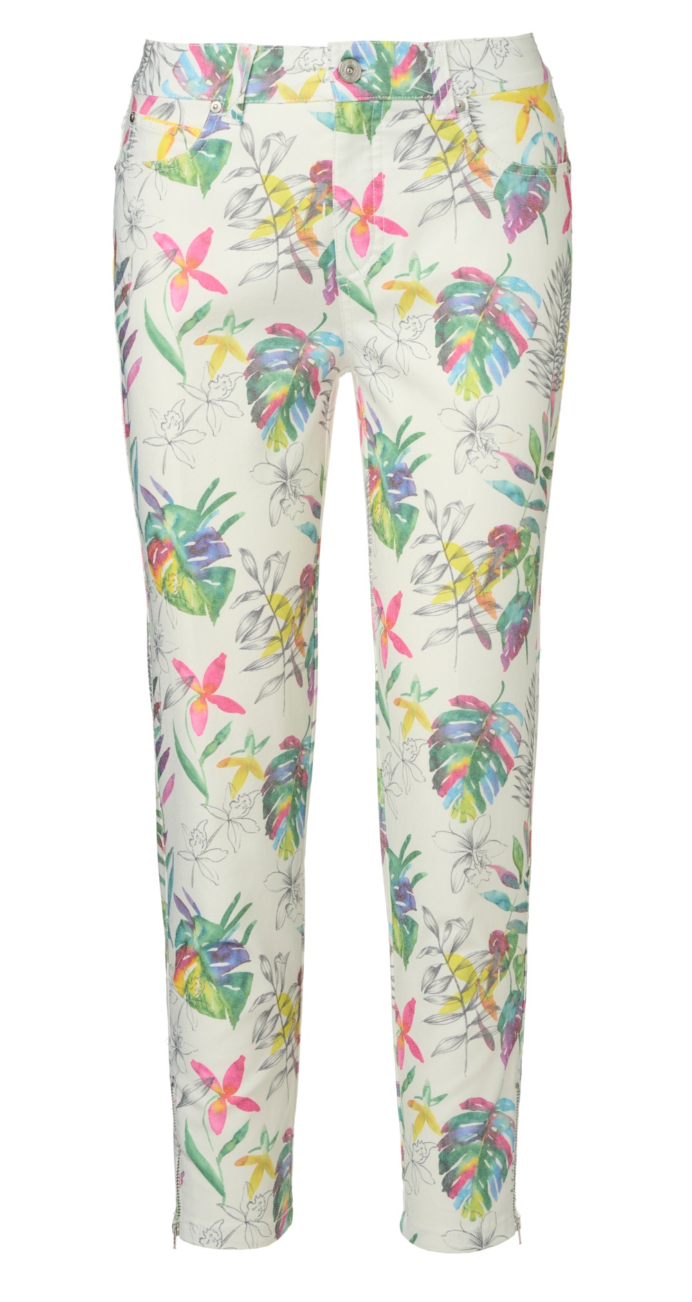 Dámské kalhoty ANNA MONTANA 1384 Angelika Slim Fit Madrid Velikost Pas: 38
