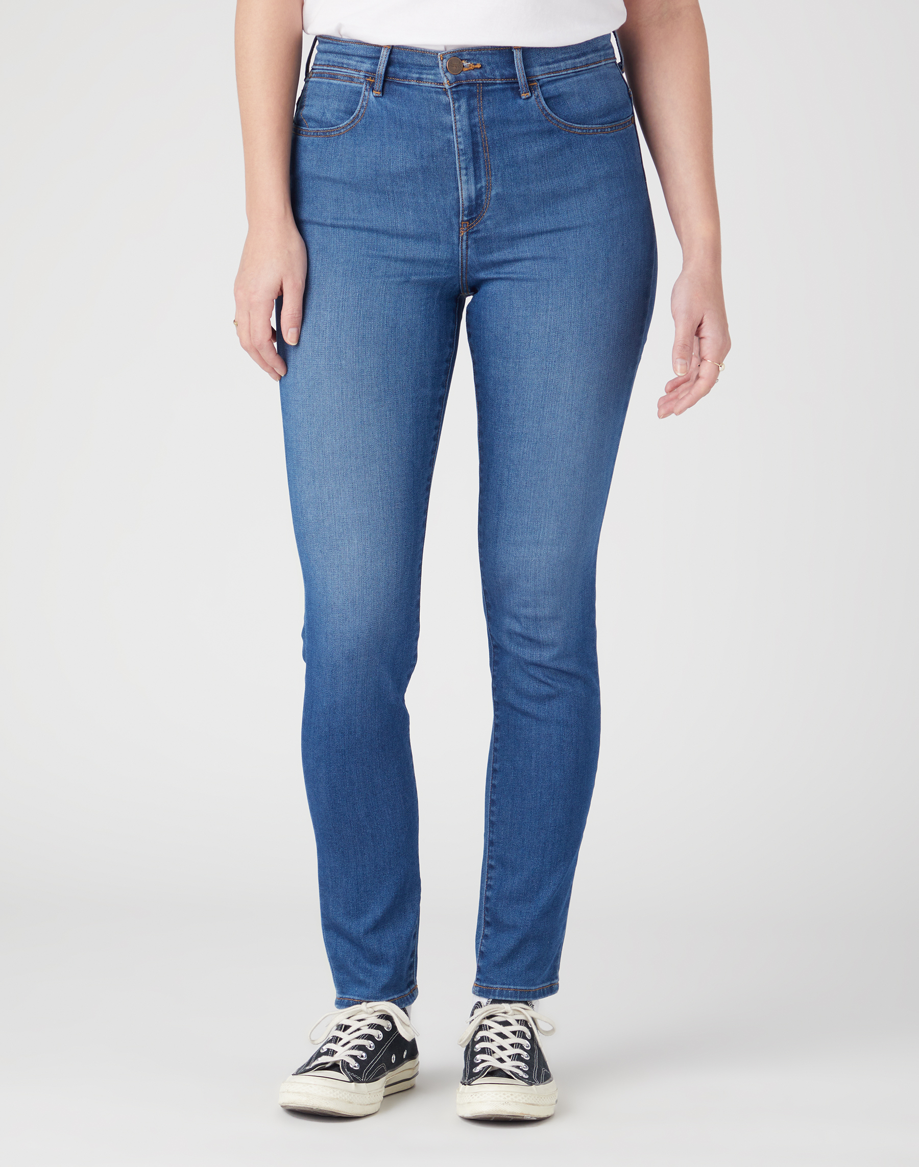 Dámské džíny WRANGLER W27HCK43J HIGH SKINNY Euphoria Velikost Pas/Délka: 32/30