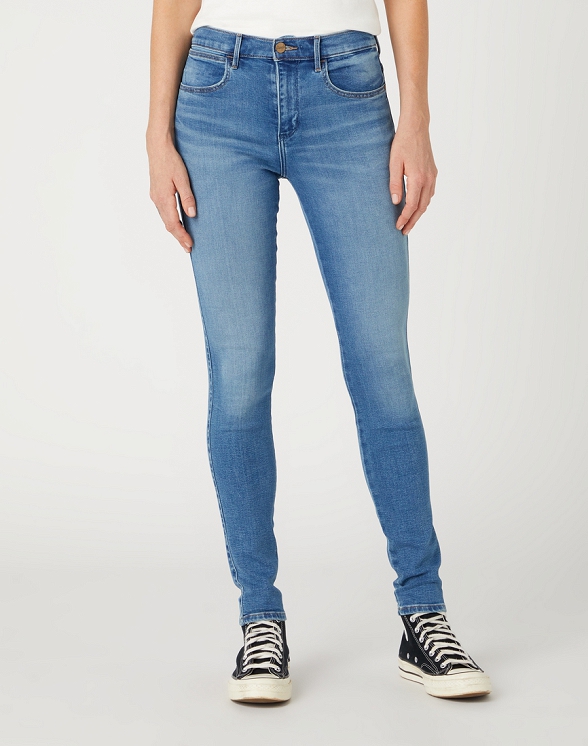 Dámské džíny WRANGLER W27HCY37O HIGH SKINNY STRETCH Dorothy Velikost Pas/Délka: 34/34