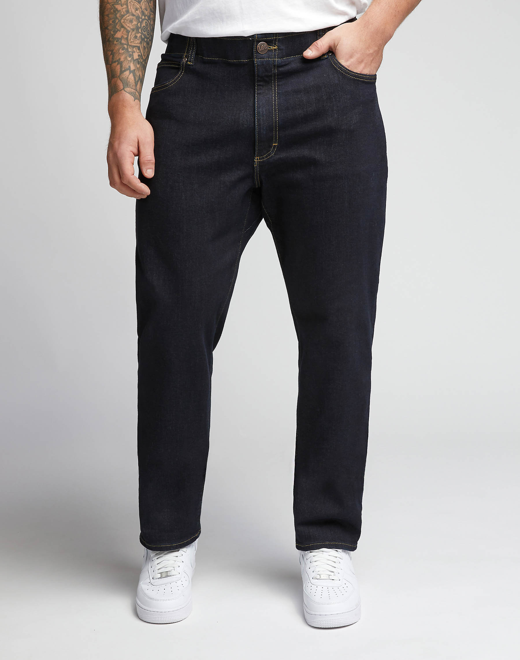 Pánské džíny LEE L72BJN36 112329344 STRAIGHT FIT MVP Rinse Velikost Pas/Délka: 38/34