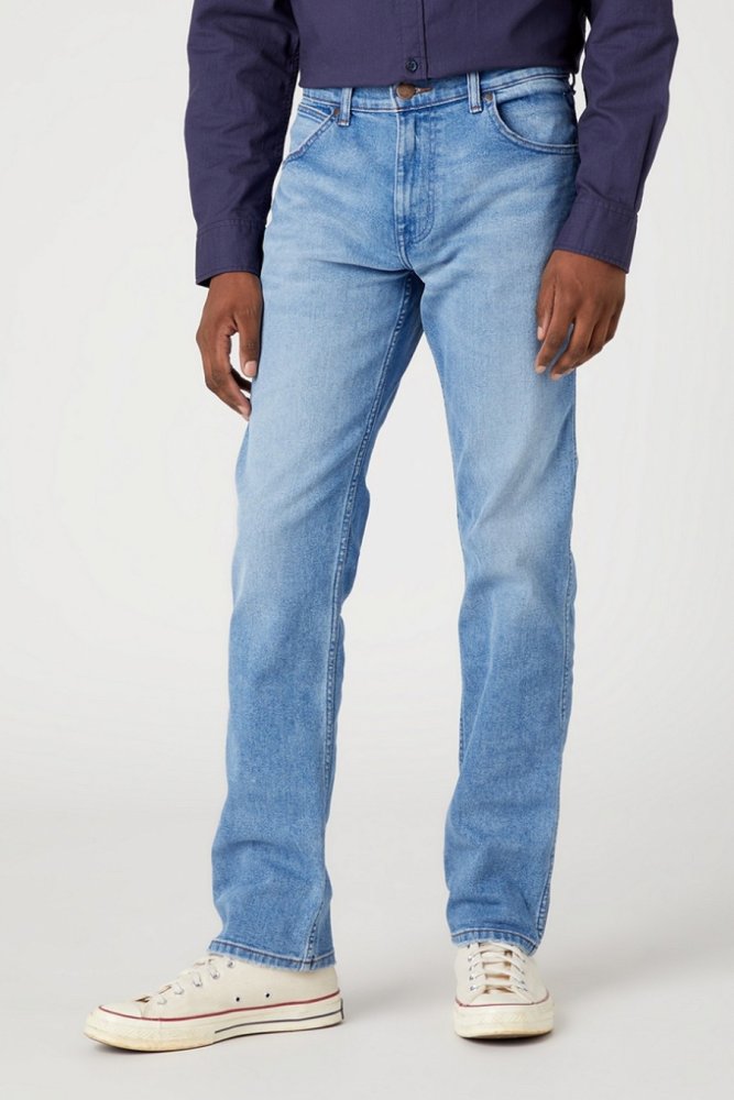 Pánské džíny WRANGLER W15QYLZ70 112330710 GREENSBORO STRETCH Cool Twist Velikost Pas/Délka: 33/36